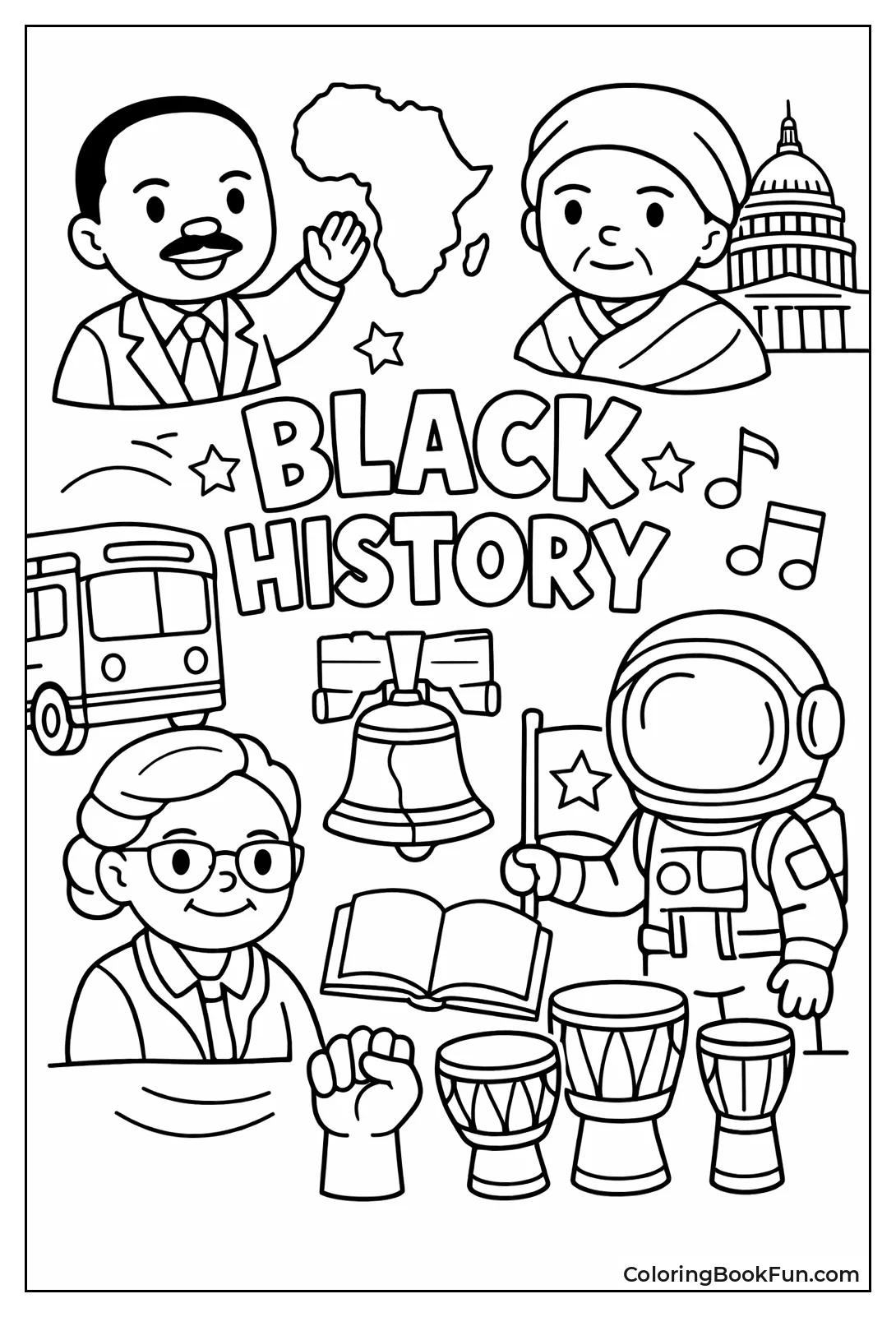 Simple Toddler History Icons