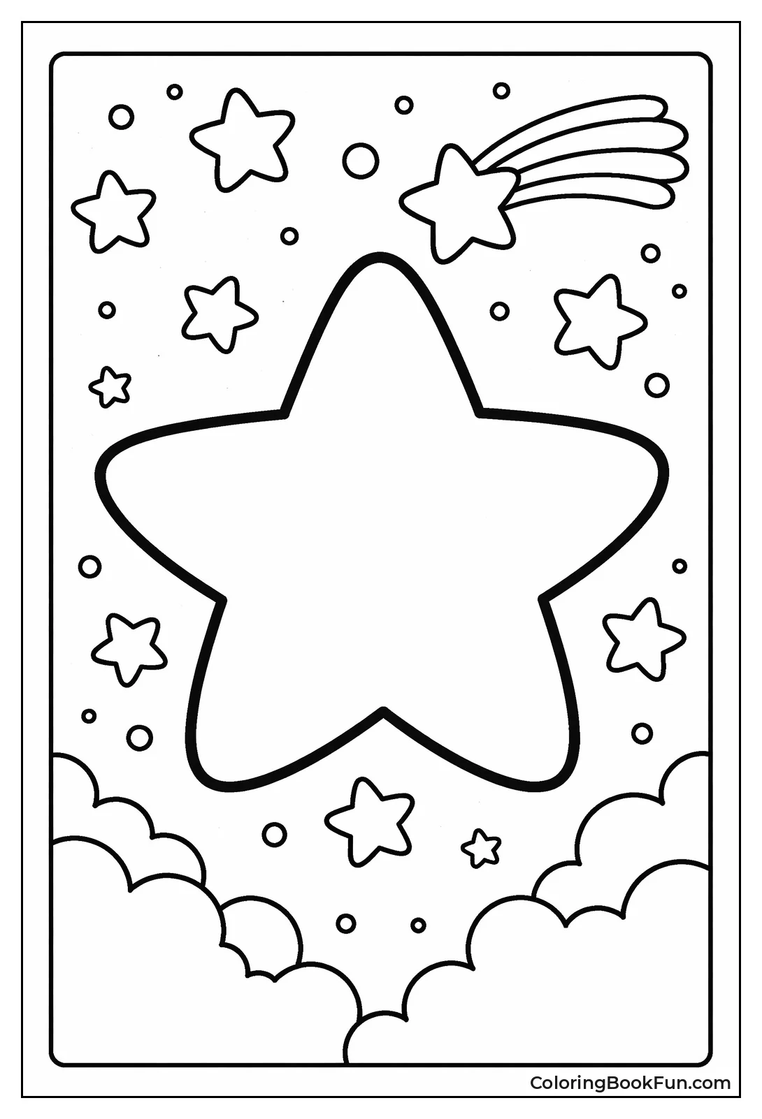 Jumbo Rounded Toddler Star