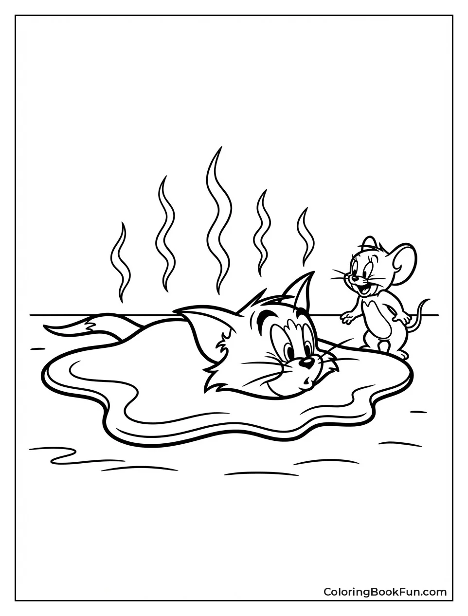 Flattened Tom Steams Up