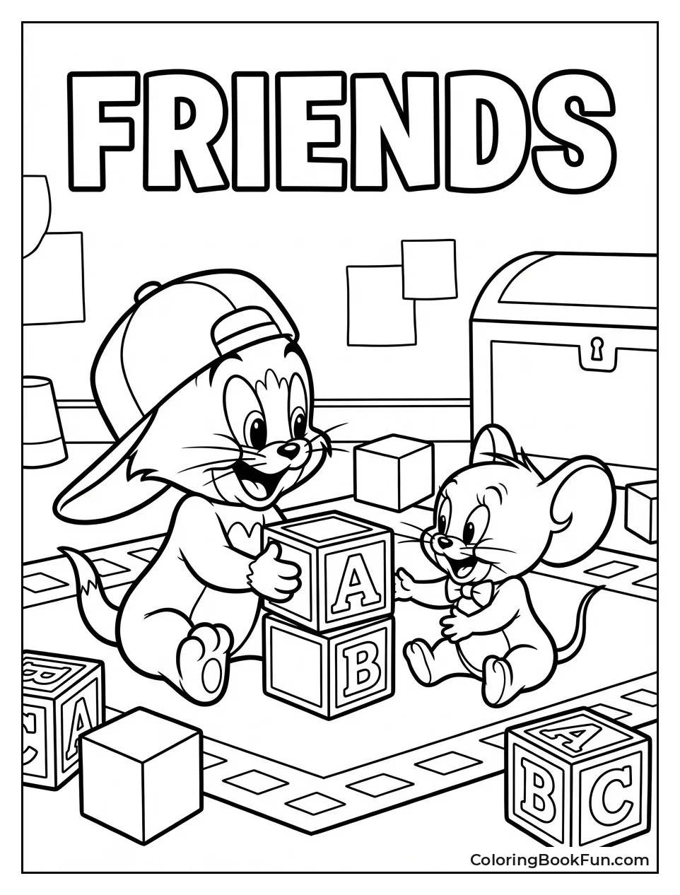 Baby Tom and Jerry Blocks