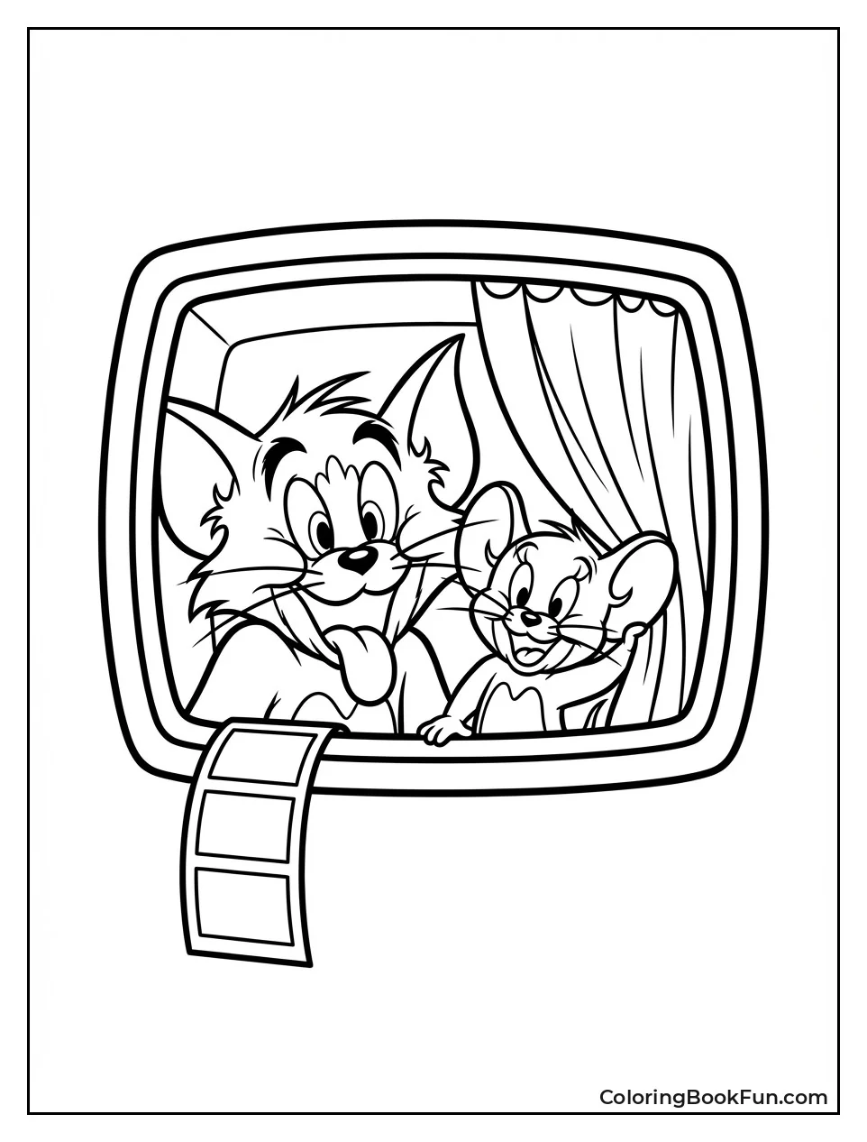 Tom and Jerry Photo Booth