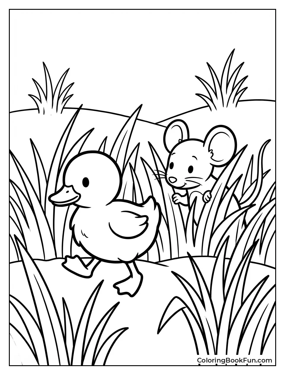 Quacker Walks Tall Grass