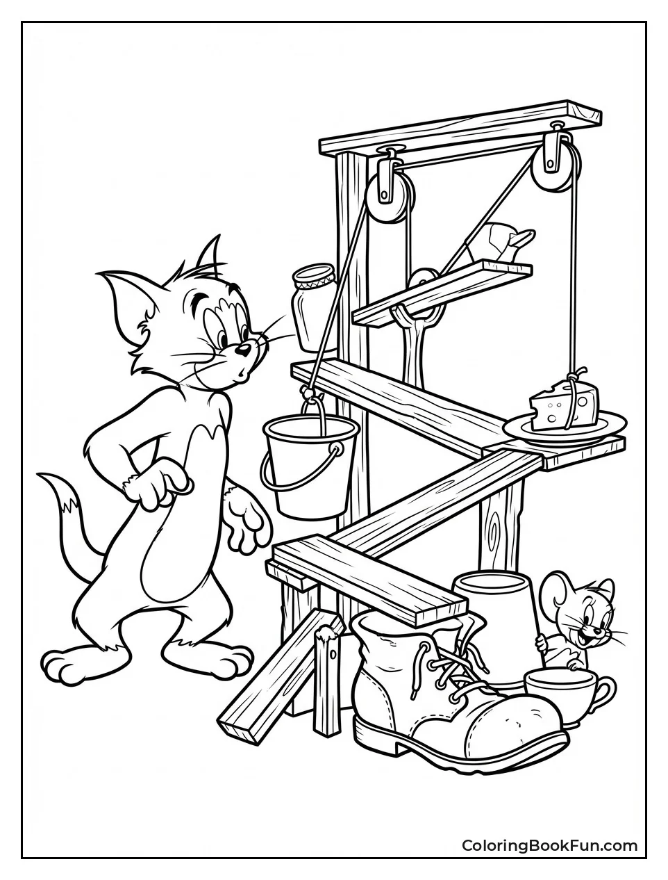 Tom's Wacky Mouse Trap