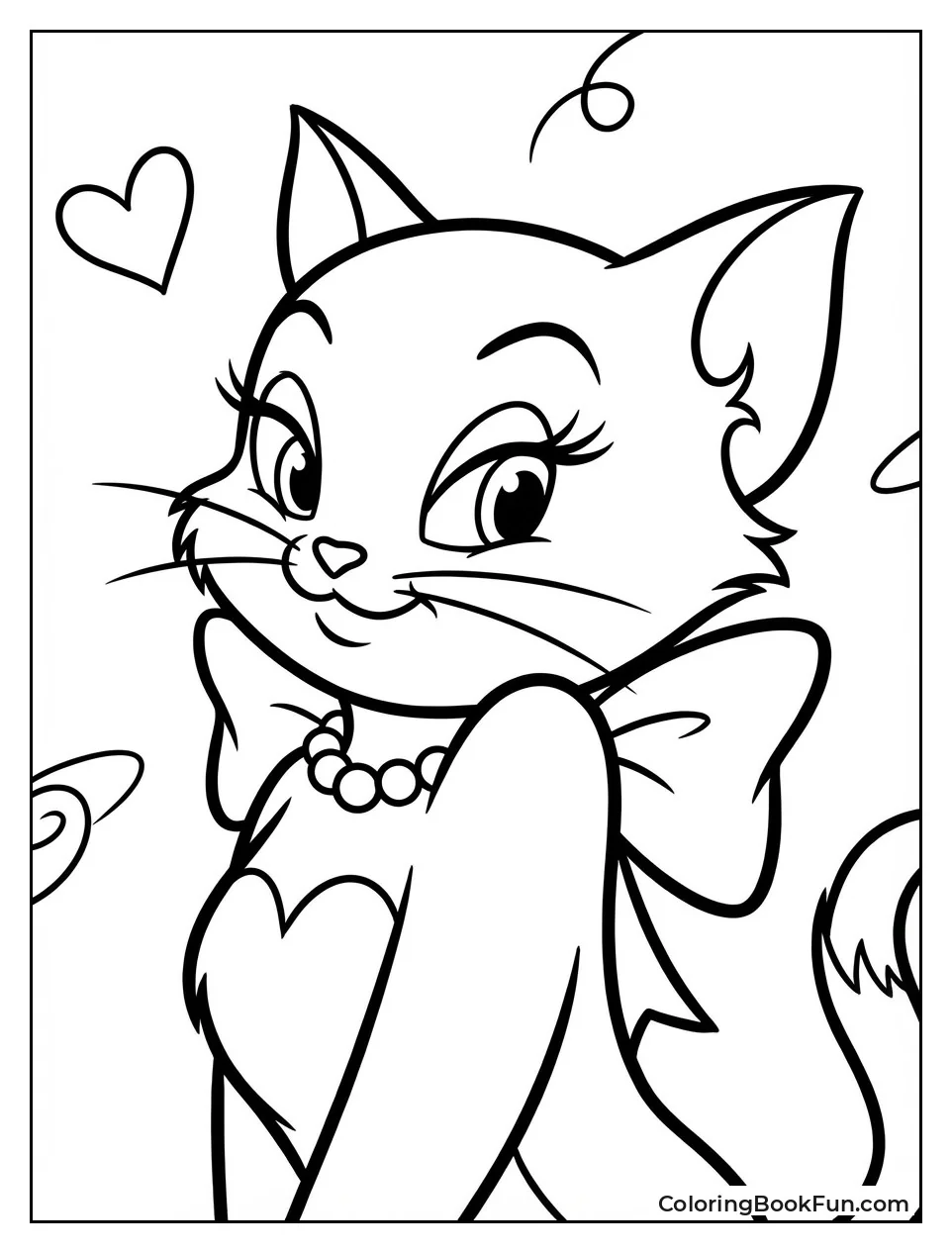 Glamorous Toodles Wears Pearls