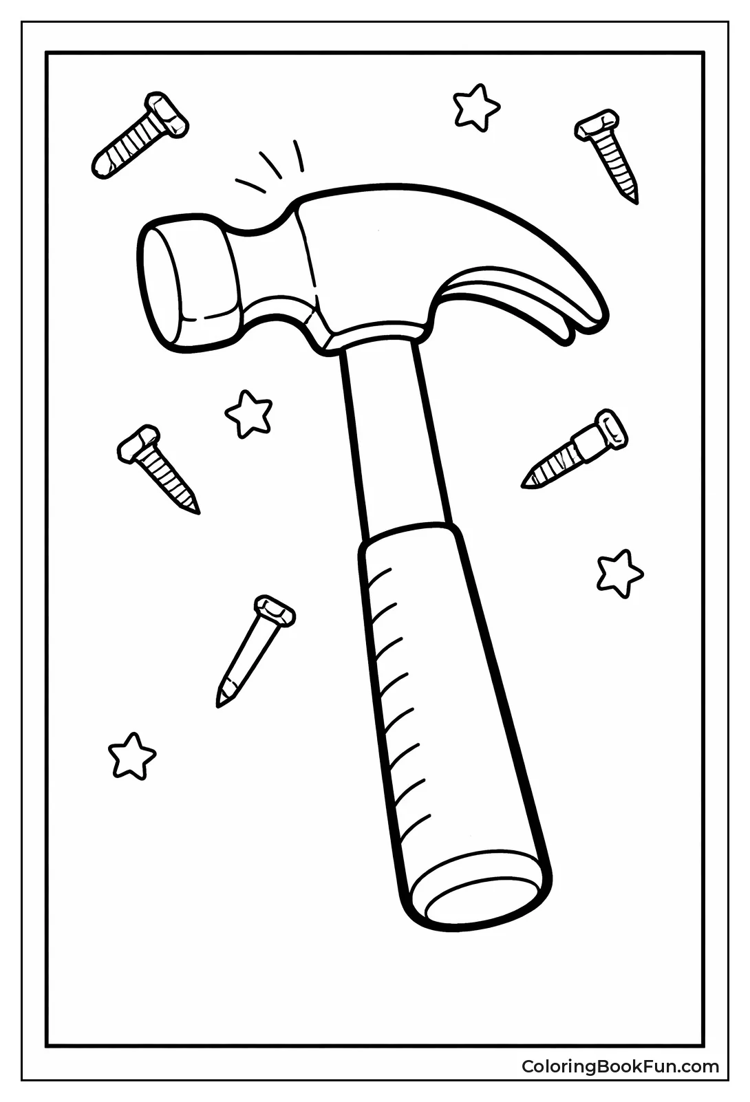 Big Claw Hammer Outline