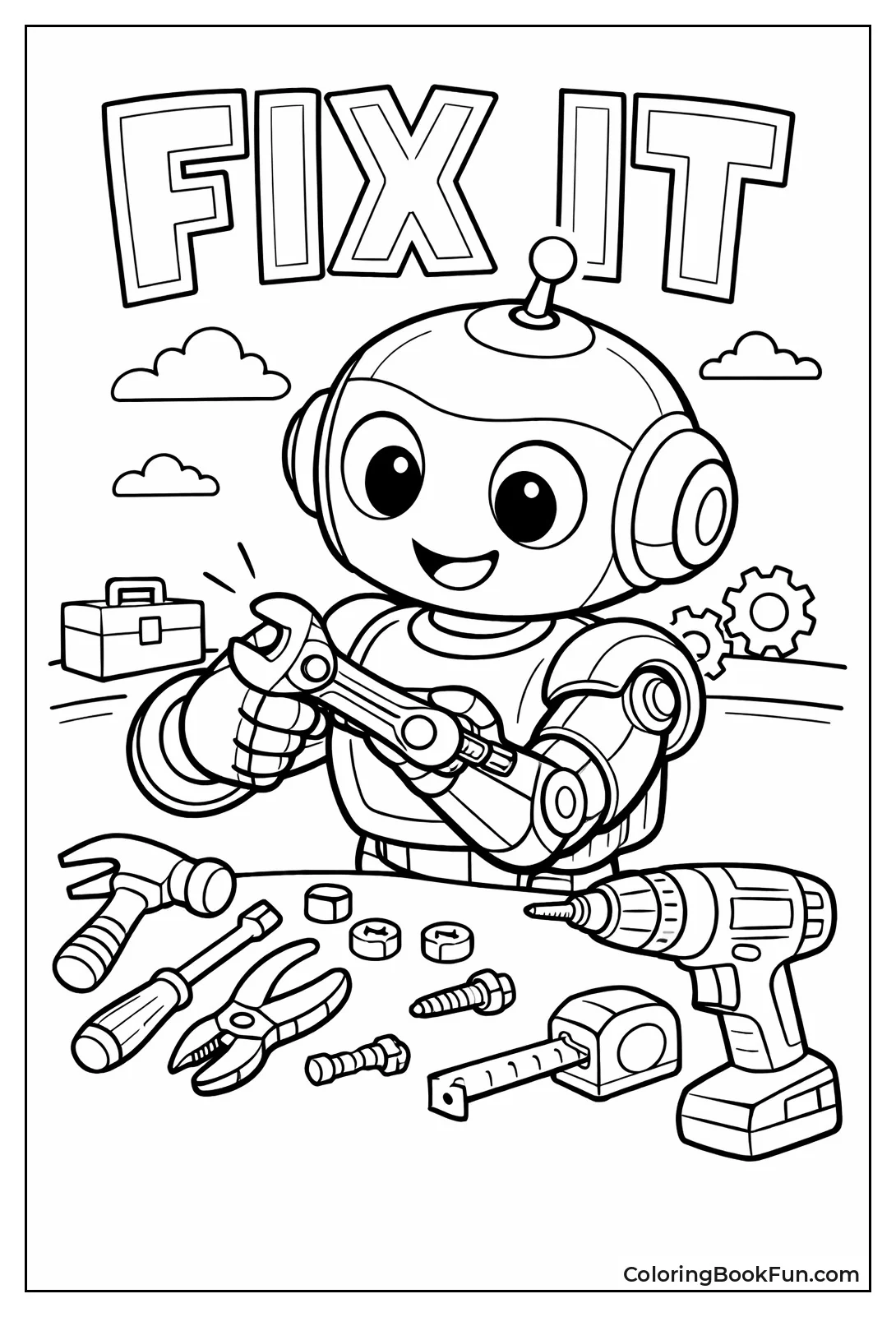 Robot Fixing Arm Bolt