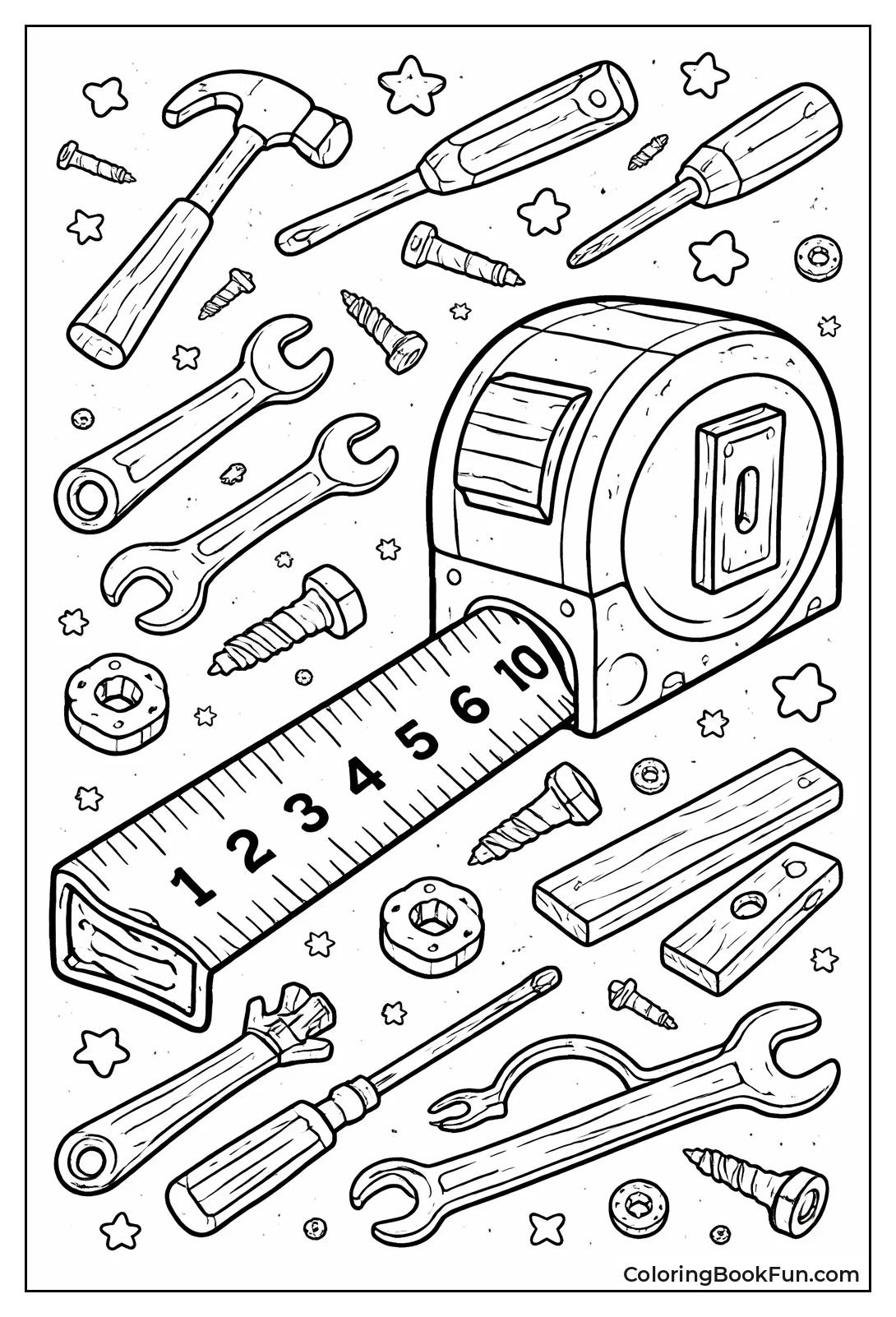 Extended Tape Measure Numbers