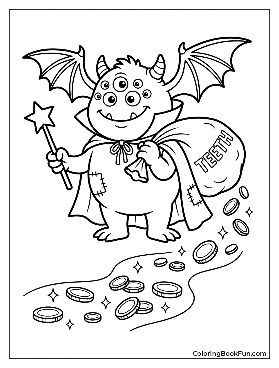 Tooth Fairy Monster Flies