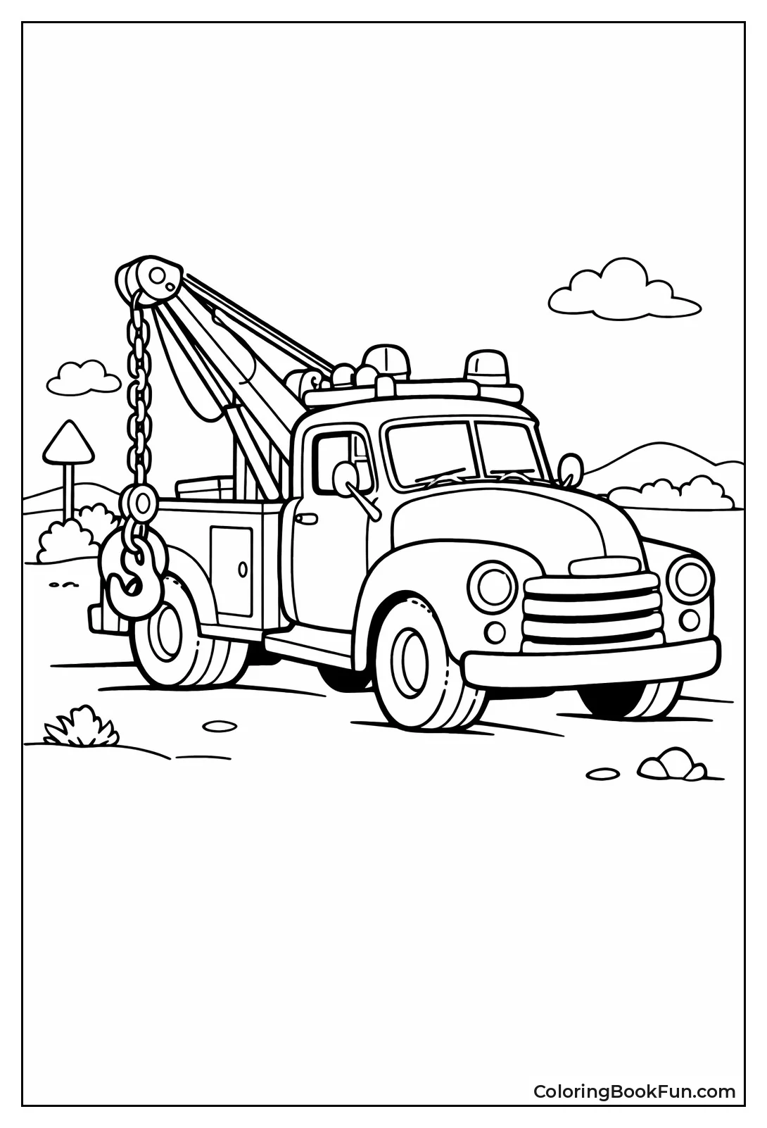 Vintage Hook and Chain Truck