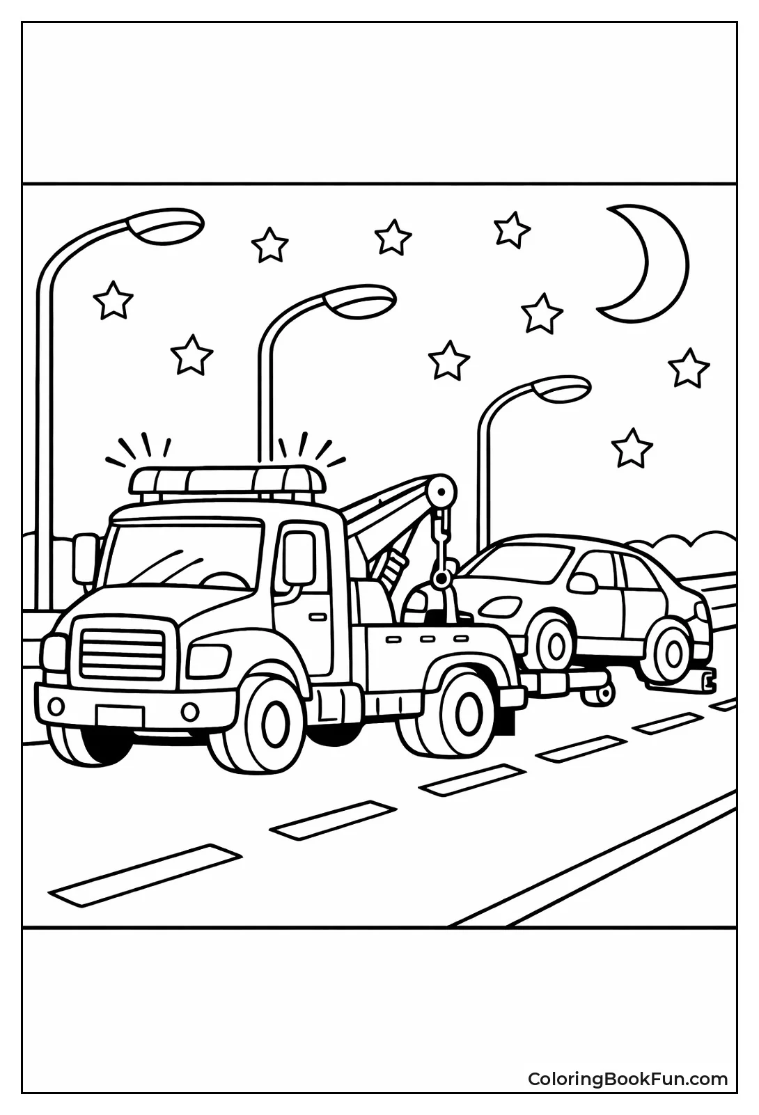 Night Patrol Tow Truck