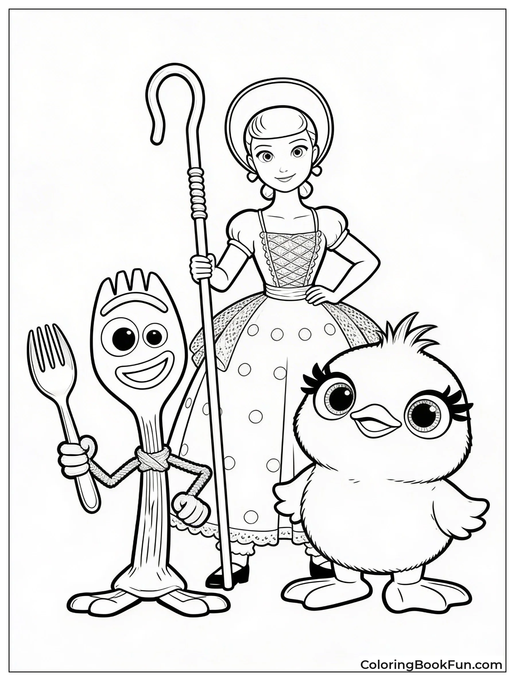 Forky Joins Road Trip