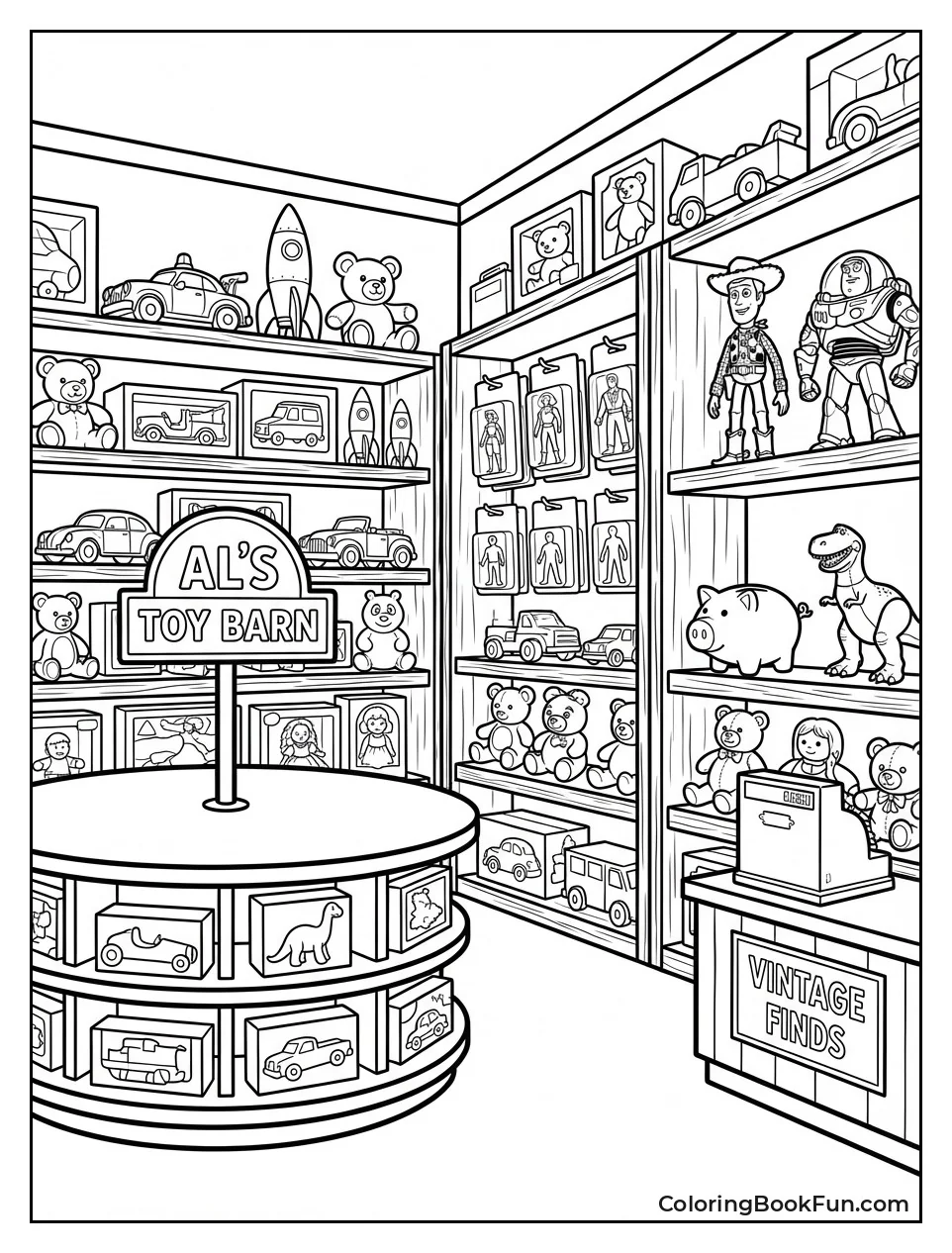 Crowded Al's Toy Barn