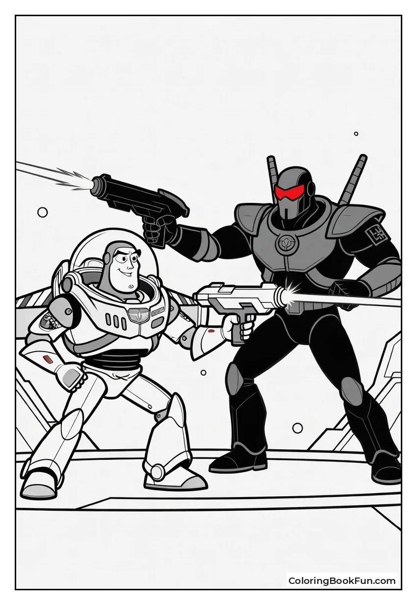 Buzz Fights Emperor Zurg