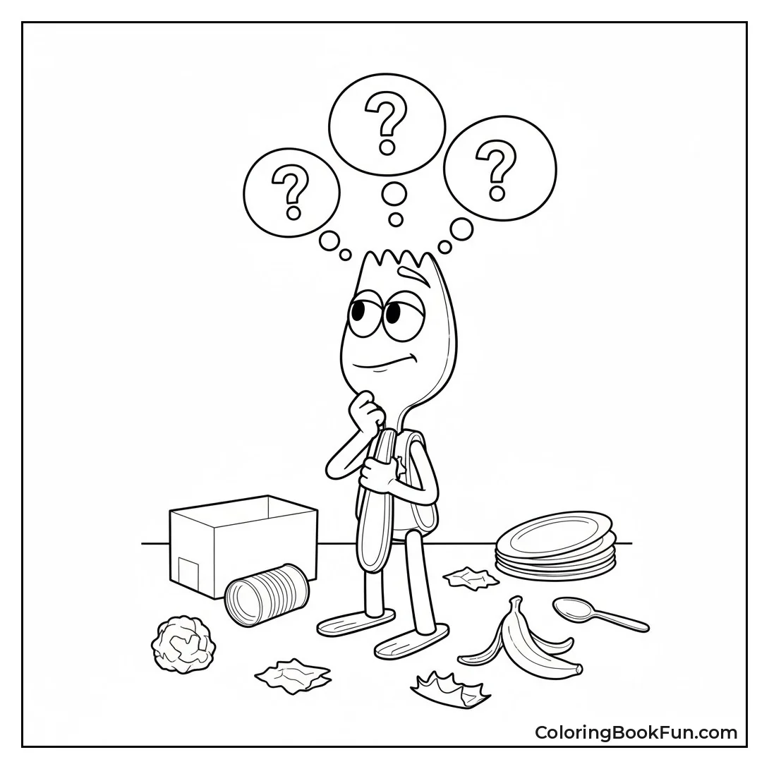 Forky Thinks Deep Thoughts