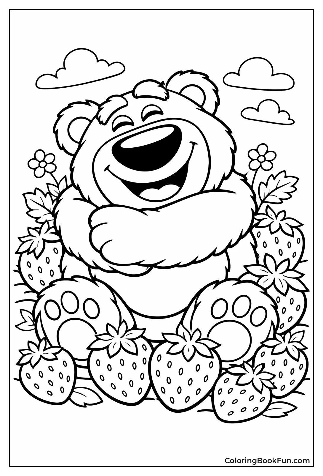 Lotso Gives Strawberry Hug