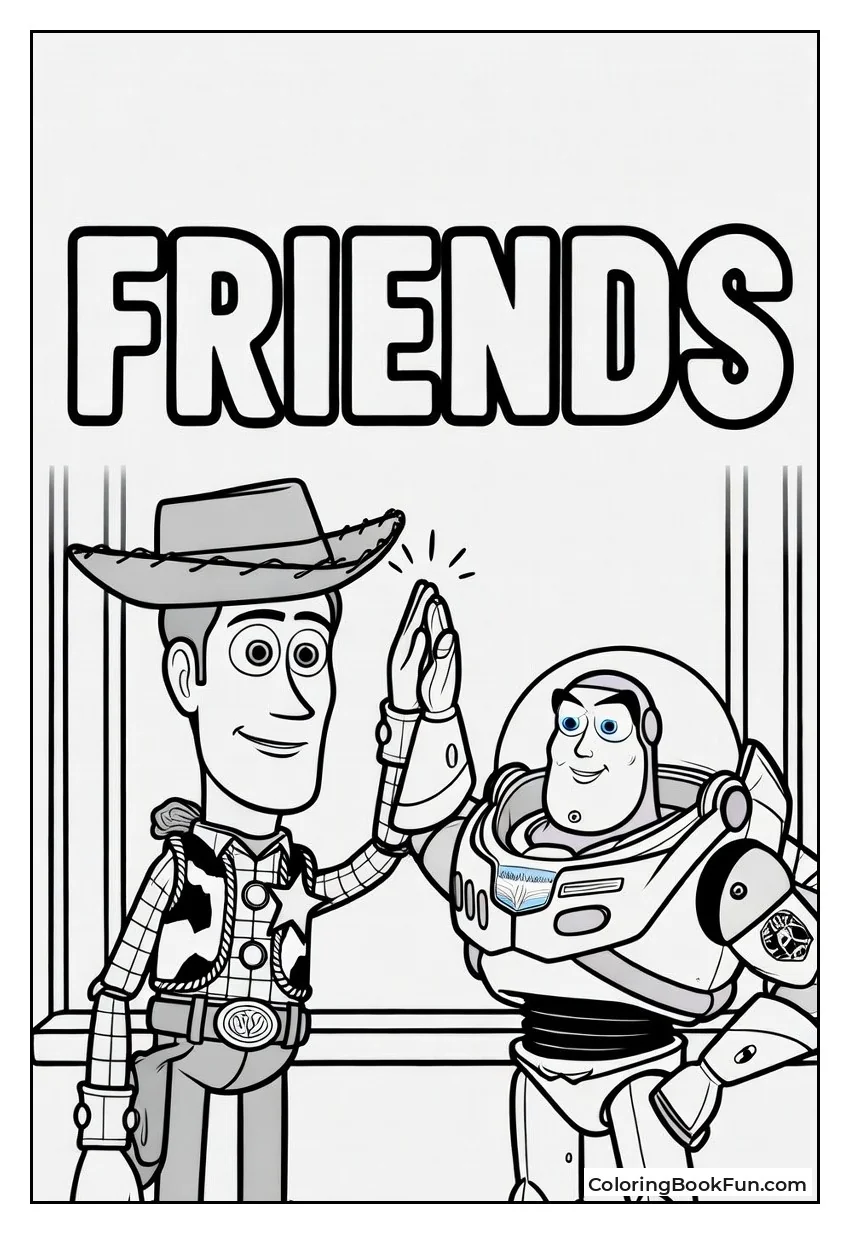 Woody High Fives Buzz