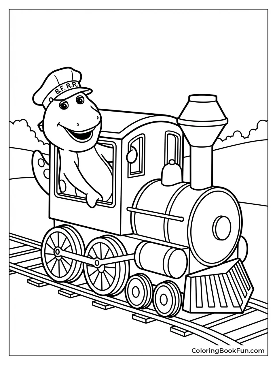 Conductor Barney Steam Train