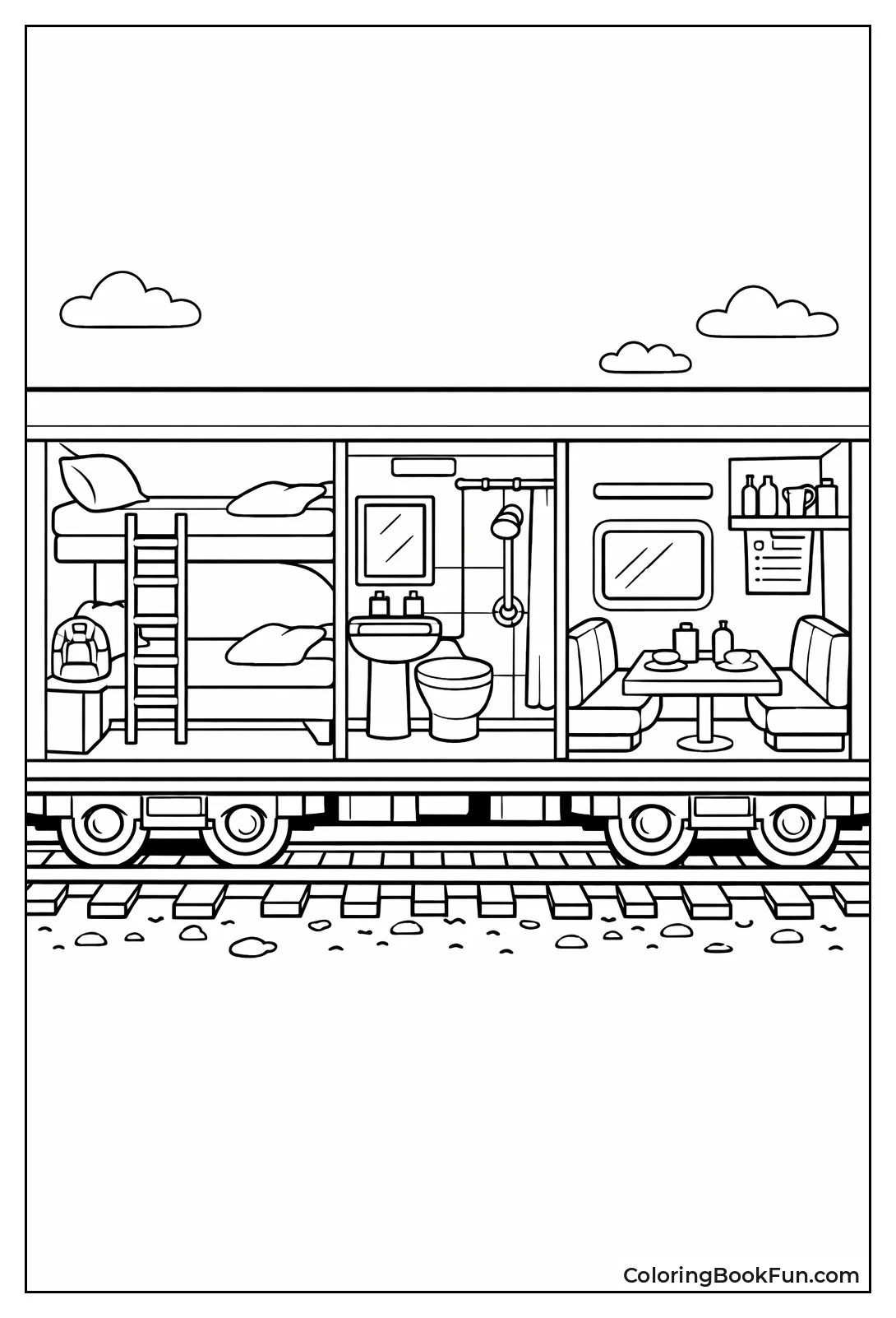 Sleeper Car with Bunks