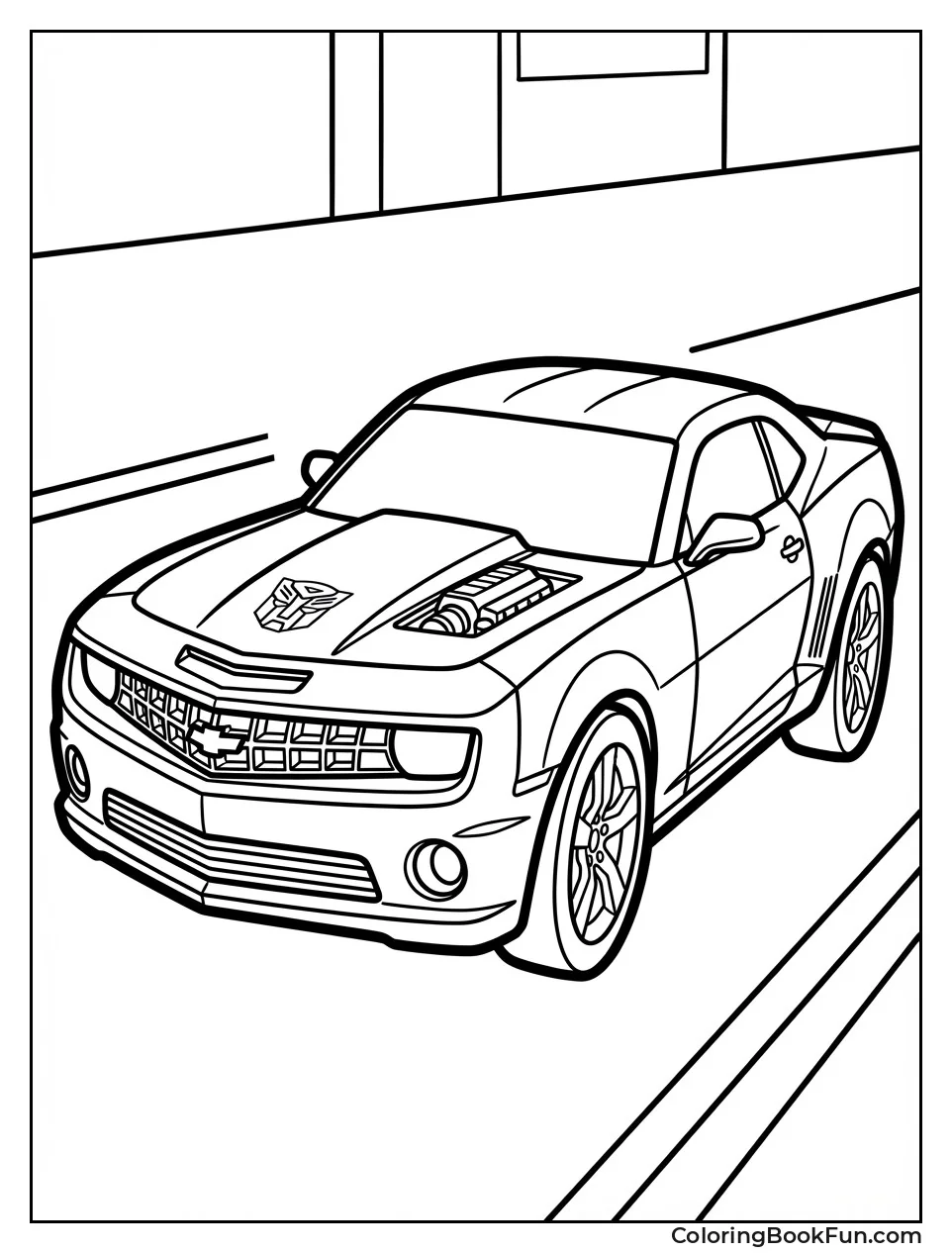 Bumblebee Shines as Muscle Car