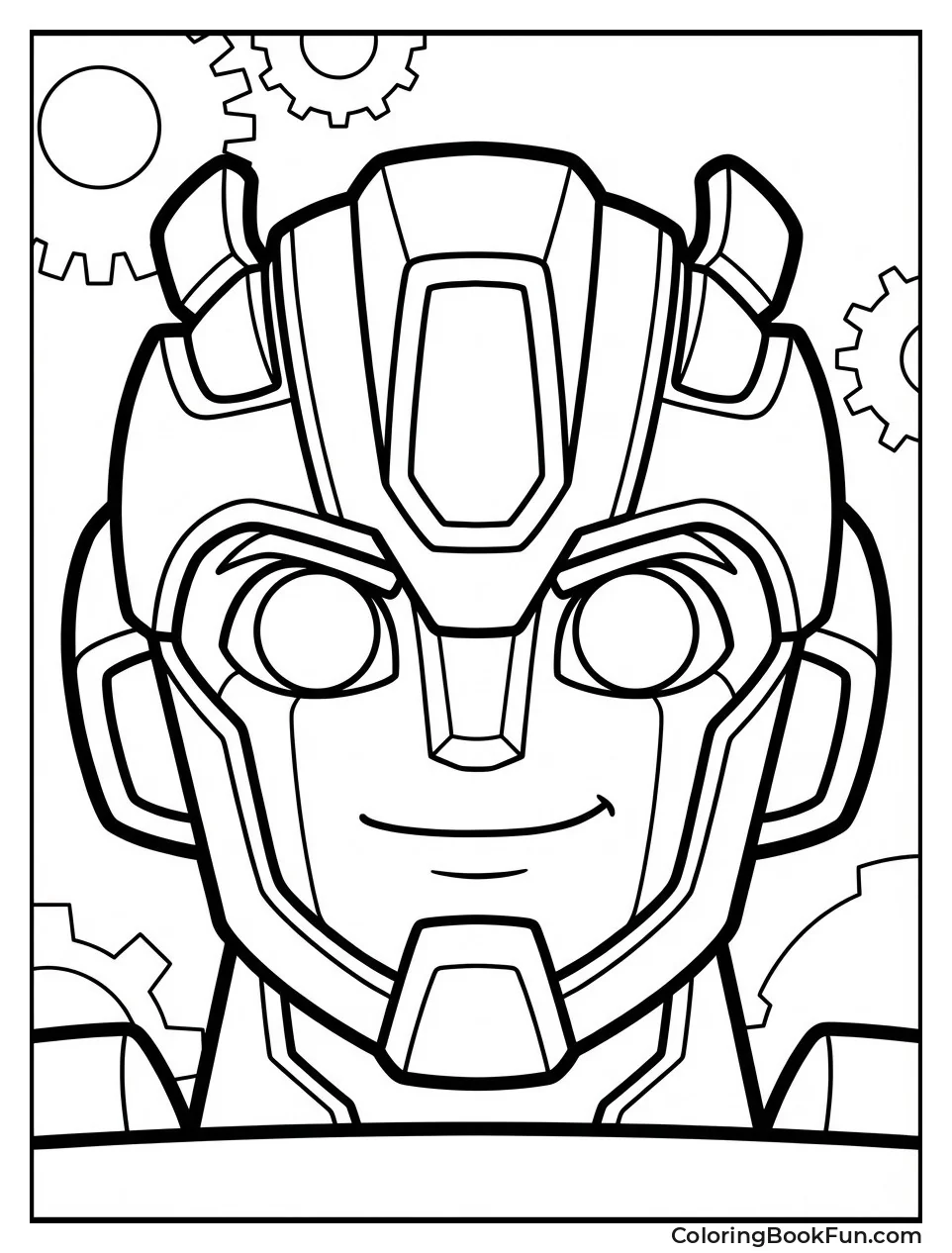 Bumblebee Face Smiles Bright