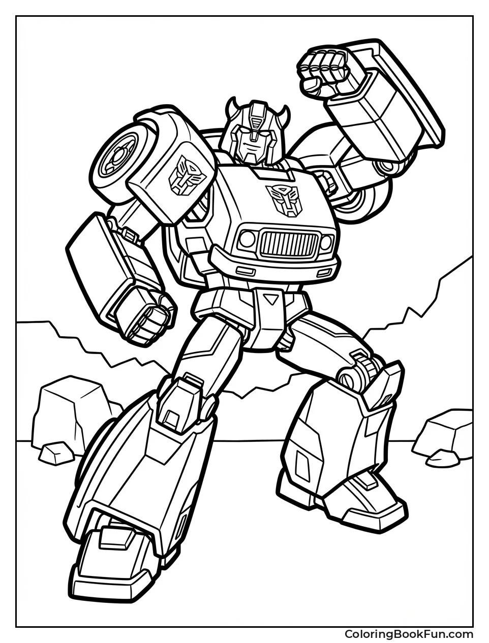 Cliffjumper Stands Tough Red