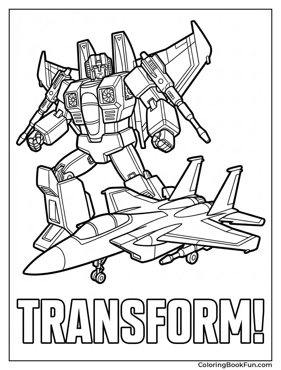 Starscream Transforms Halfway
