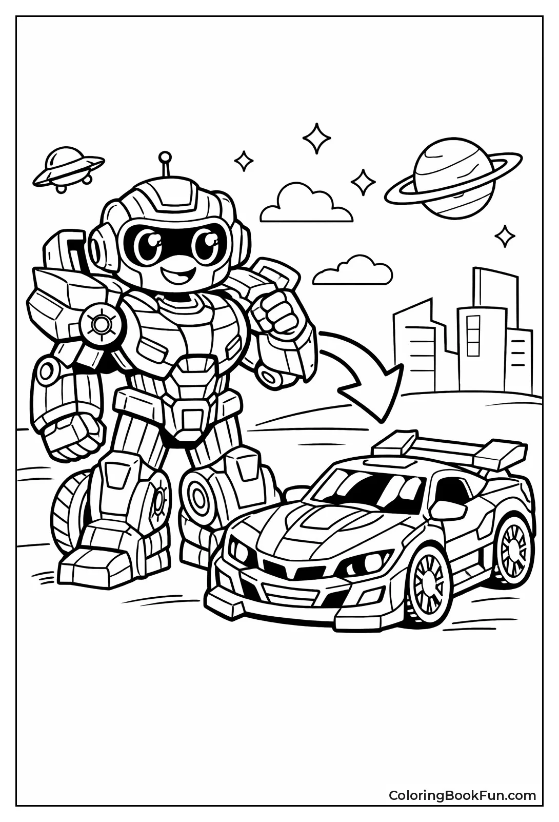 Transforming Robot Car