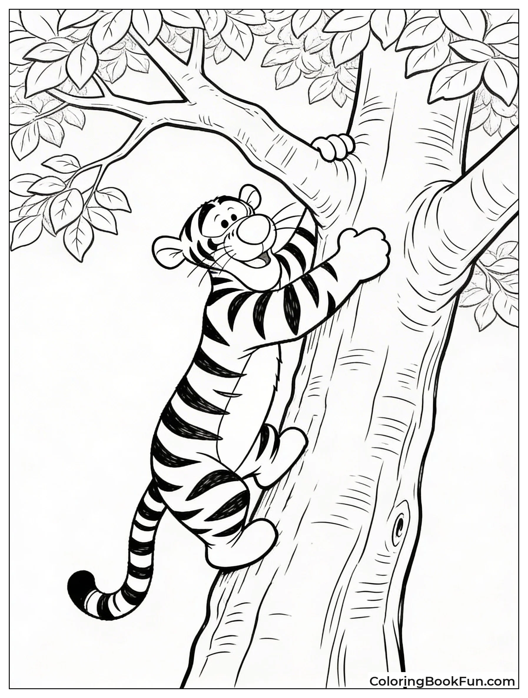 Tree Climbing Tigger