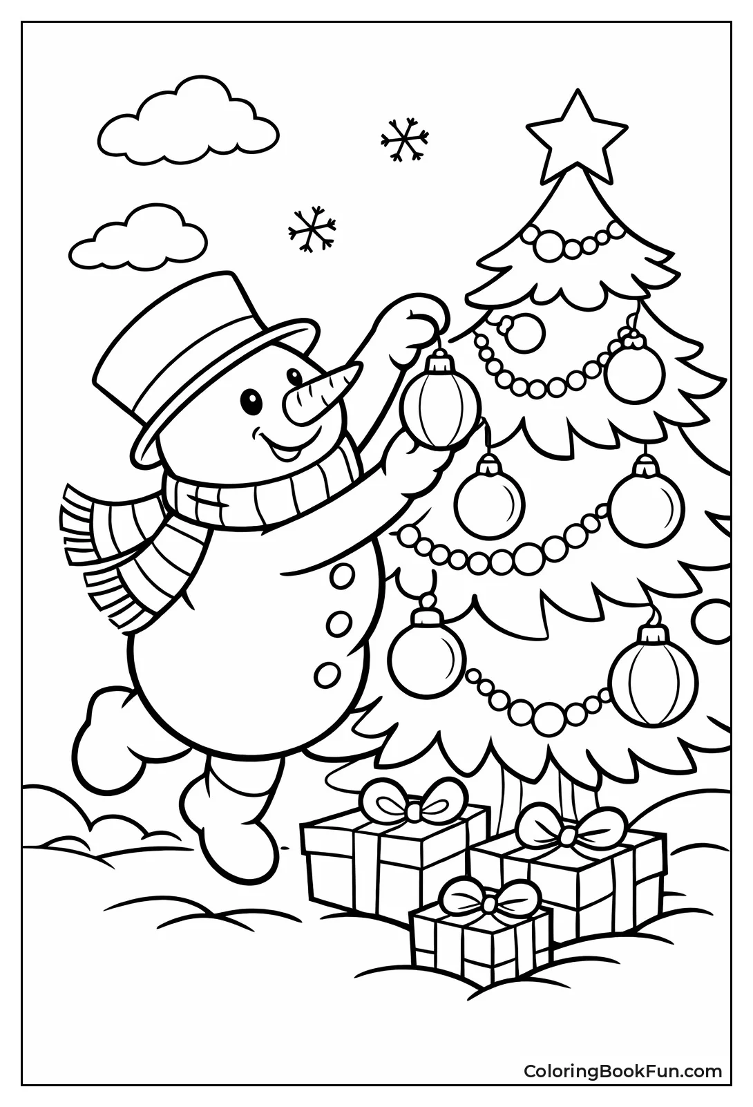 Snowman Hanging Ornaments