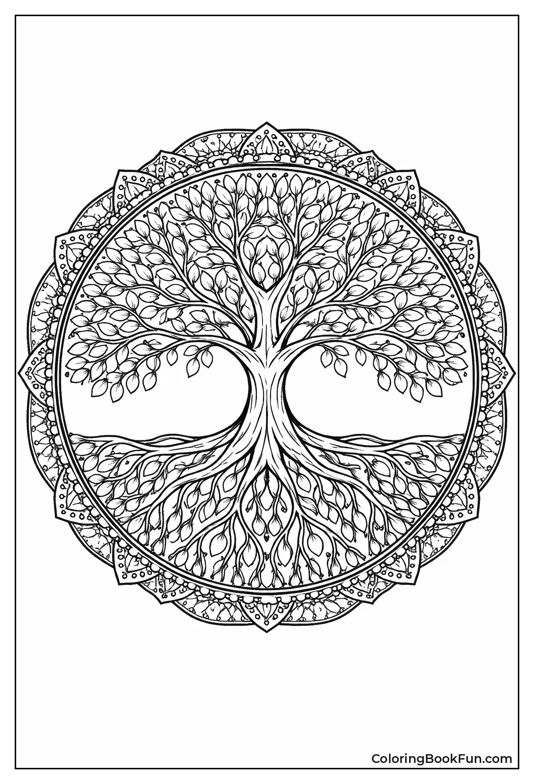 Tree of Life Mandala