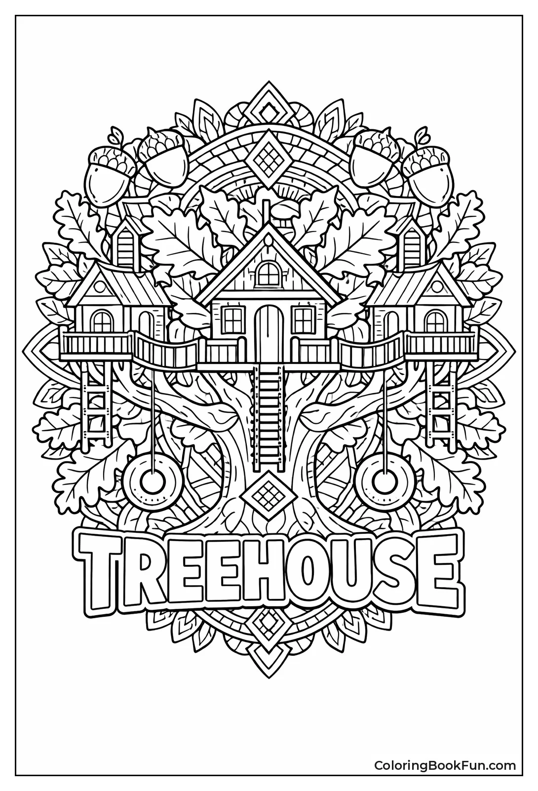 Treehouse Mandala Patterns