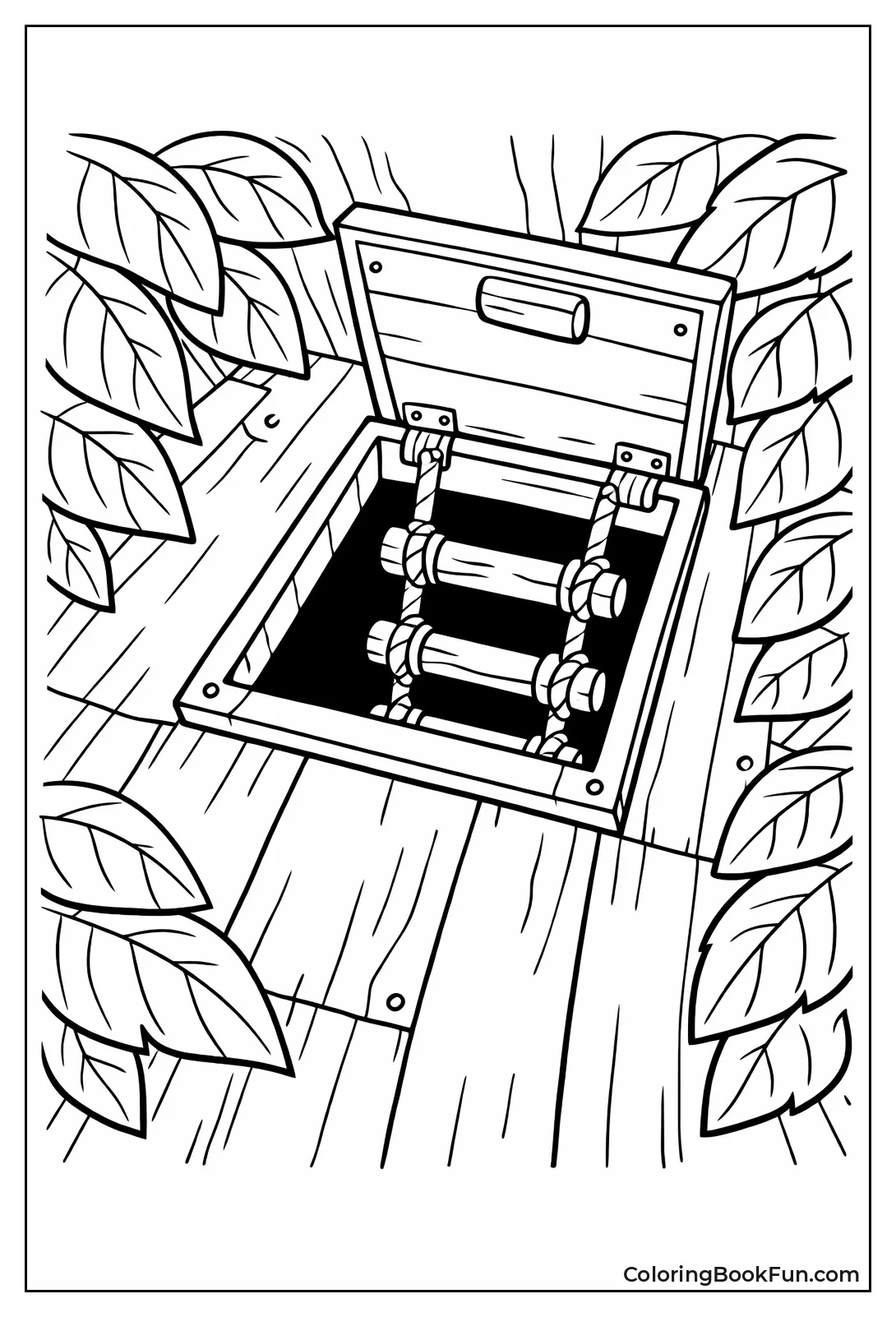 Secret Rope Ladder Trapdoor