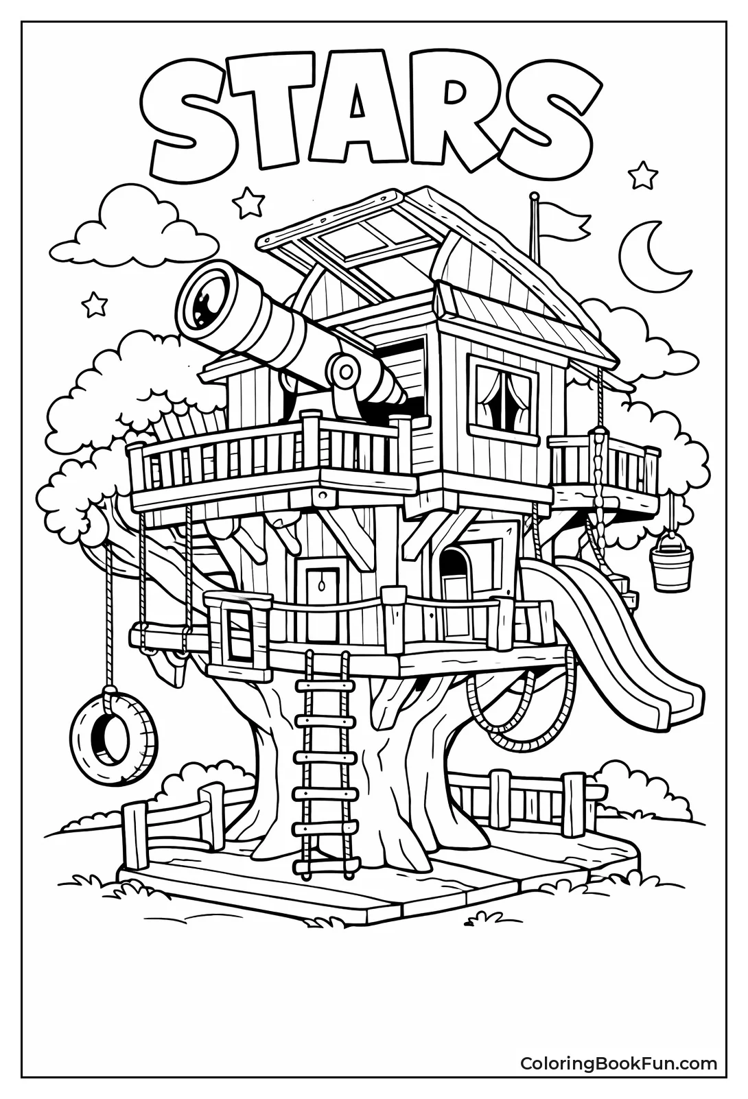 Stargazing Treehouse Observatory