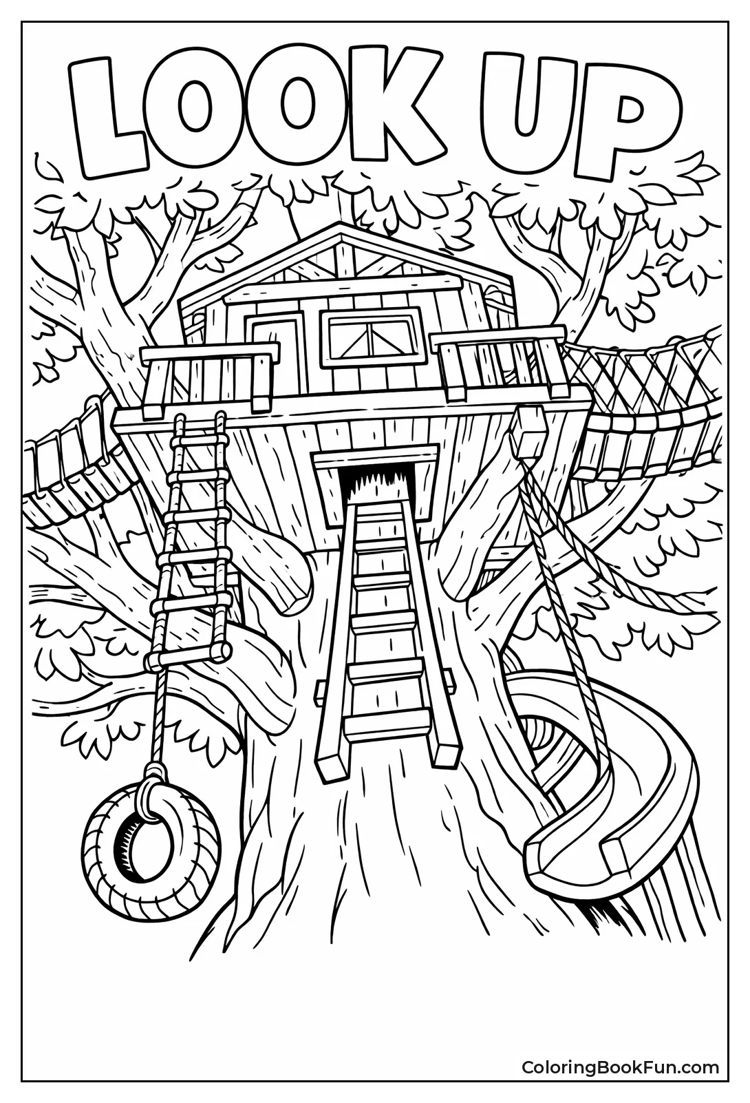 Looking Up at Treehouse