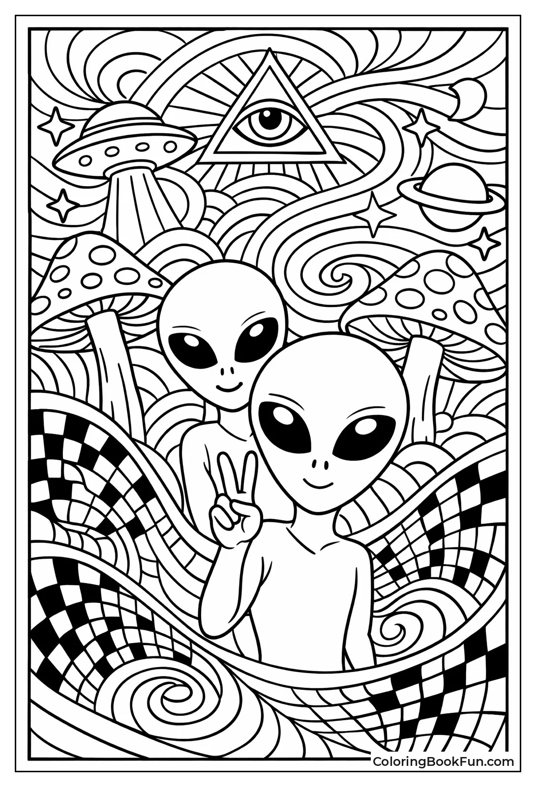 Trippy Alien Visions