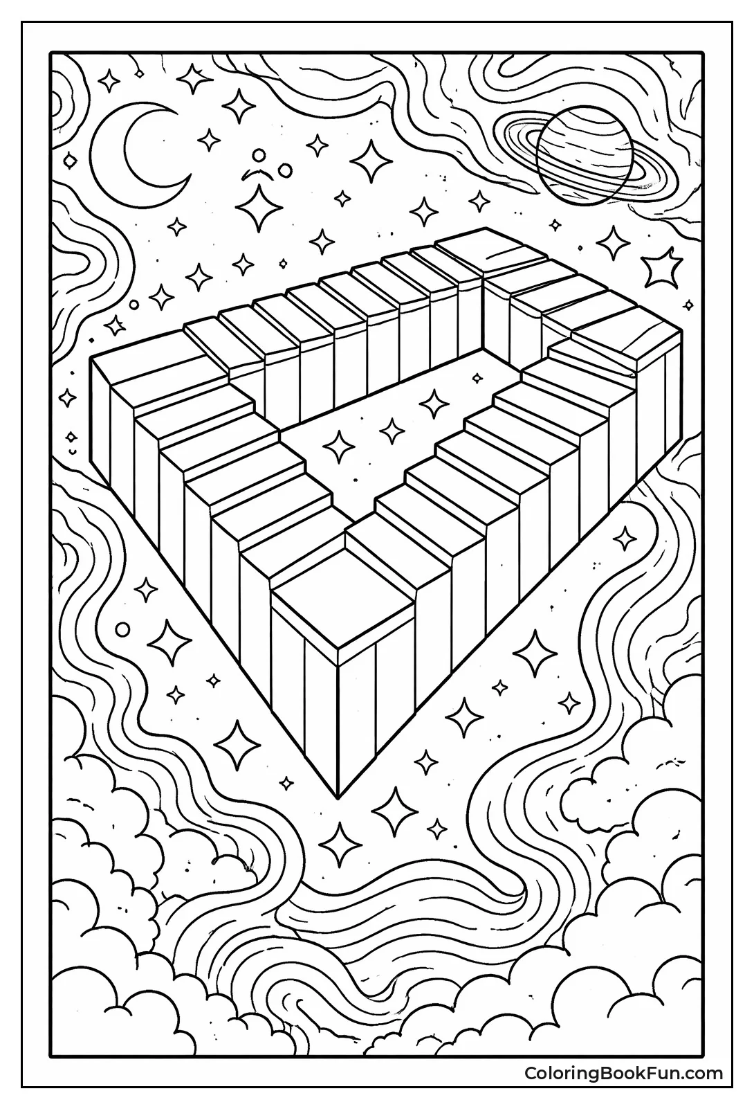 Infinite Looping Staircase