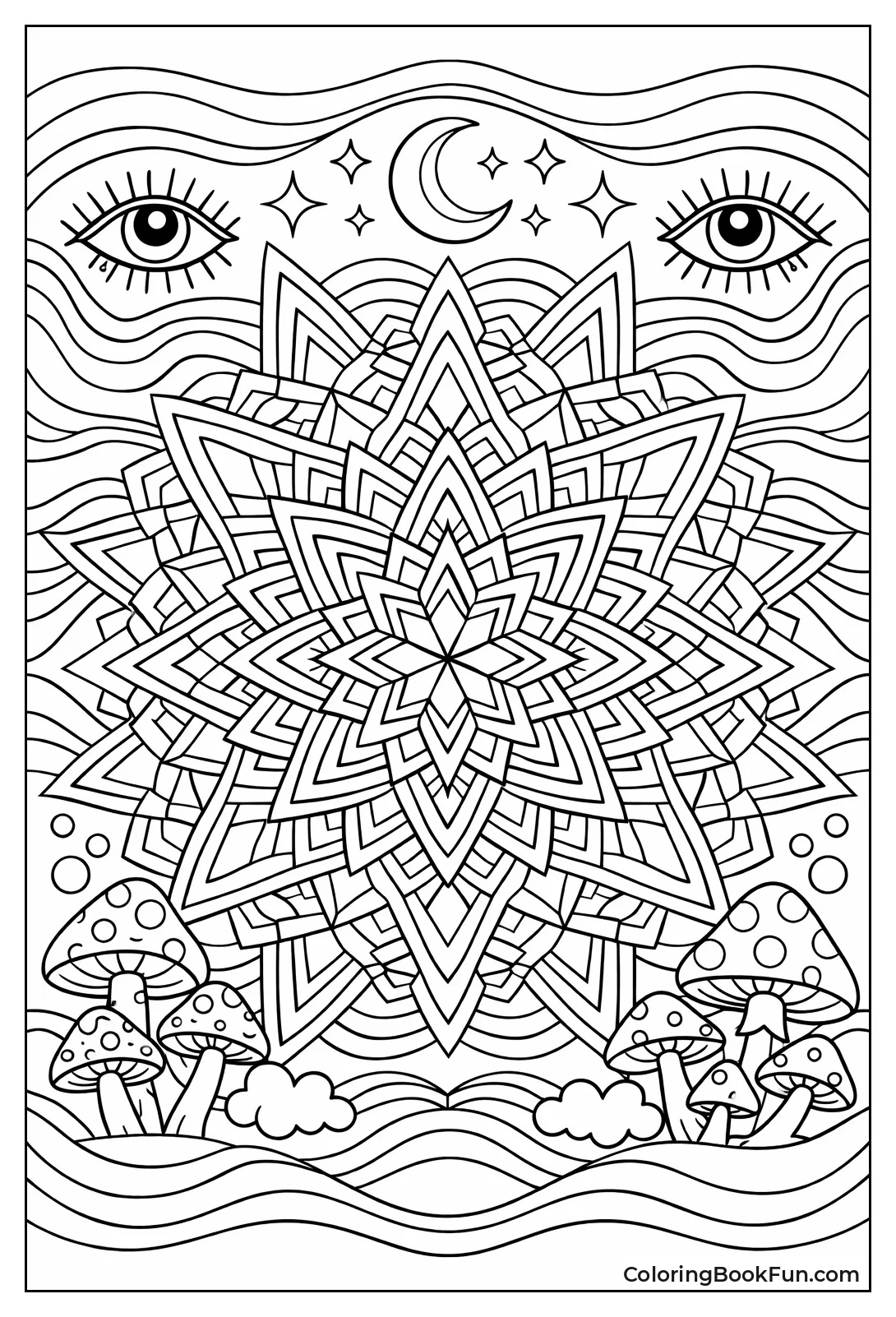 Islamic Star Mandala