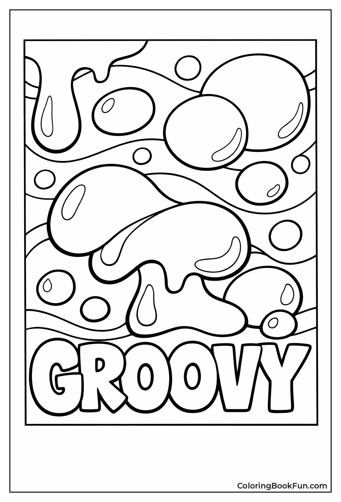 Floating Lava Lamp Blobs