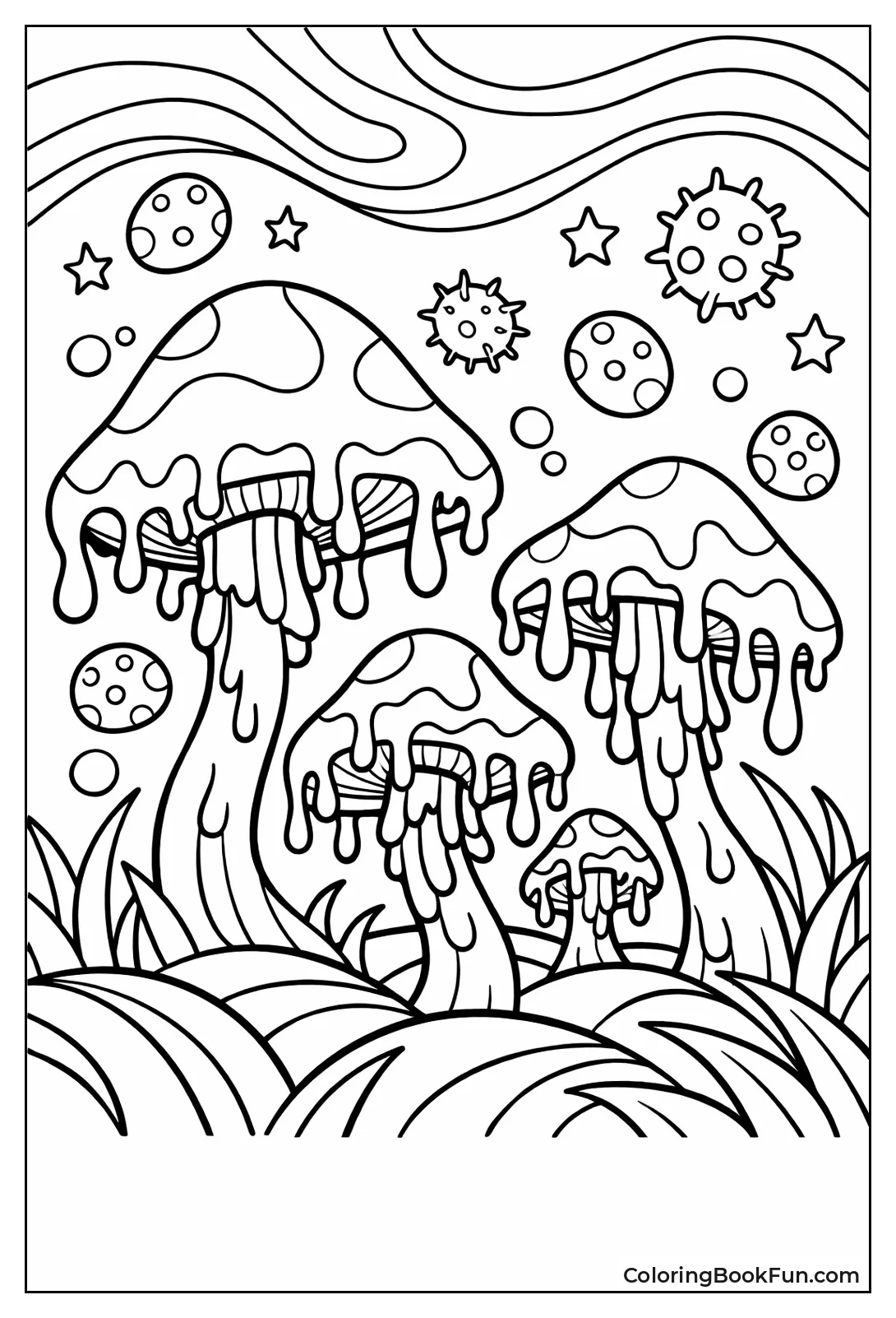 Melting Mushroom Village