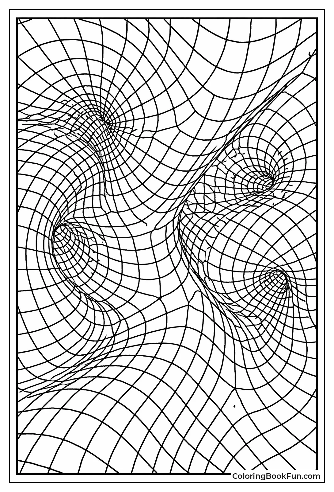 Wavy Optical Grid