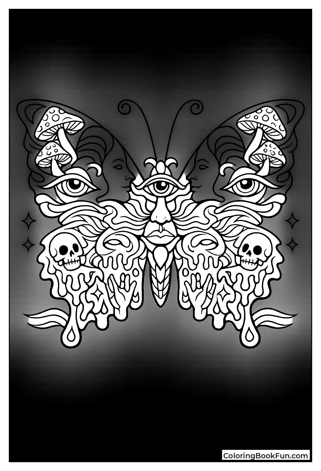 Rorschach Butterfly Wings