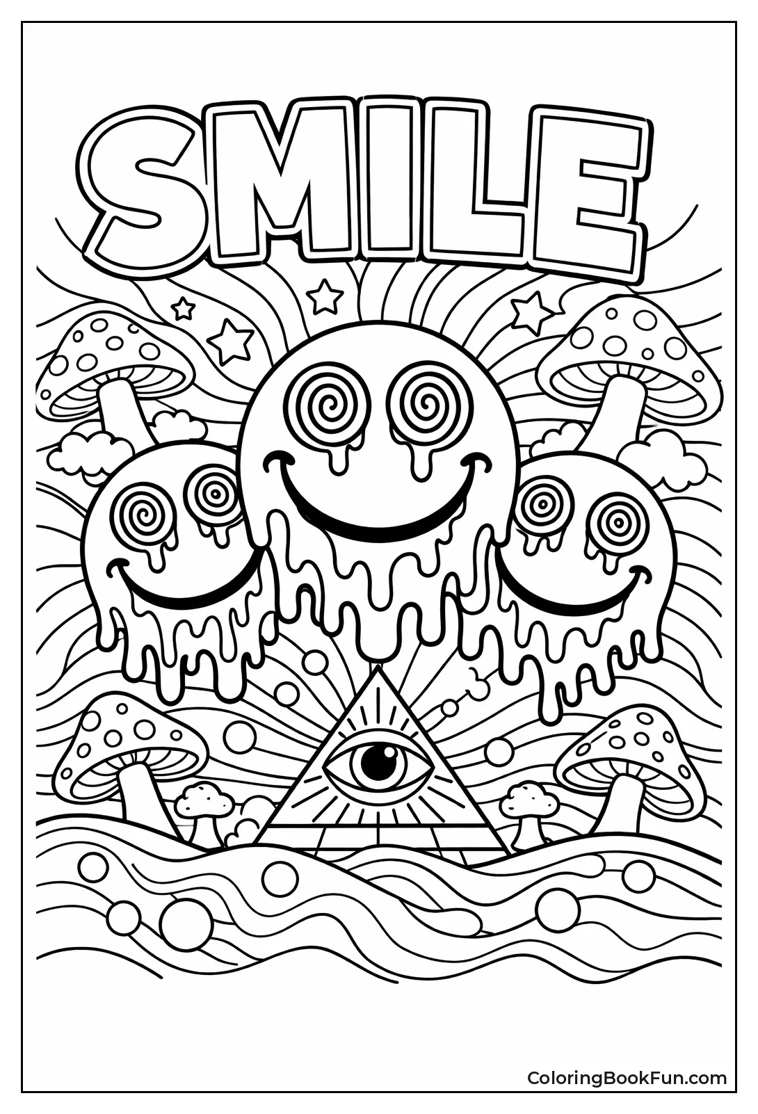 Melting Smiley Faces