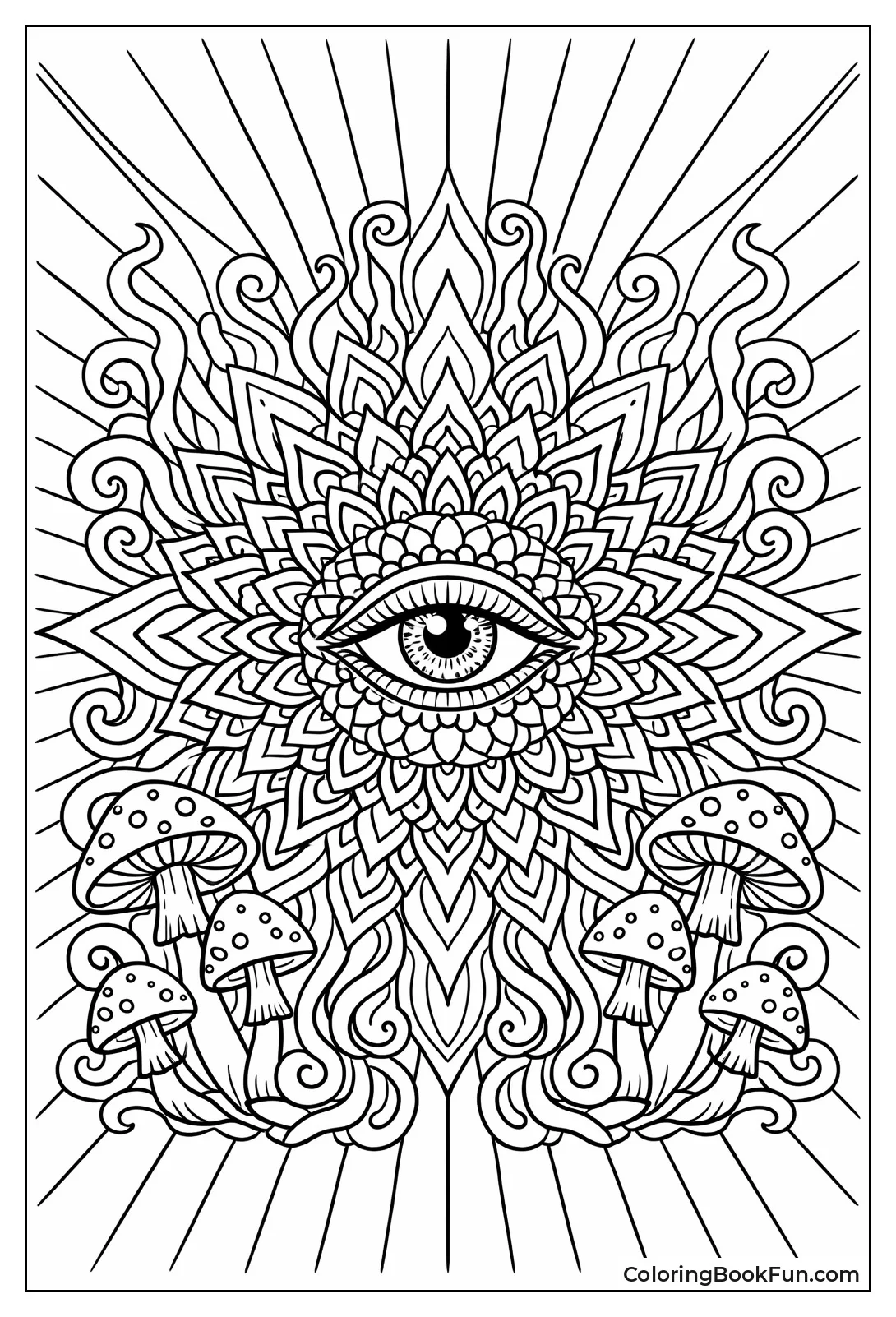 All-Seeing Eye Mandala