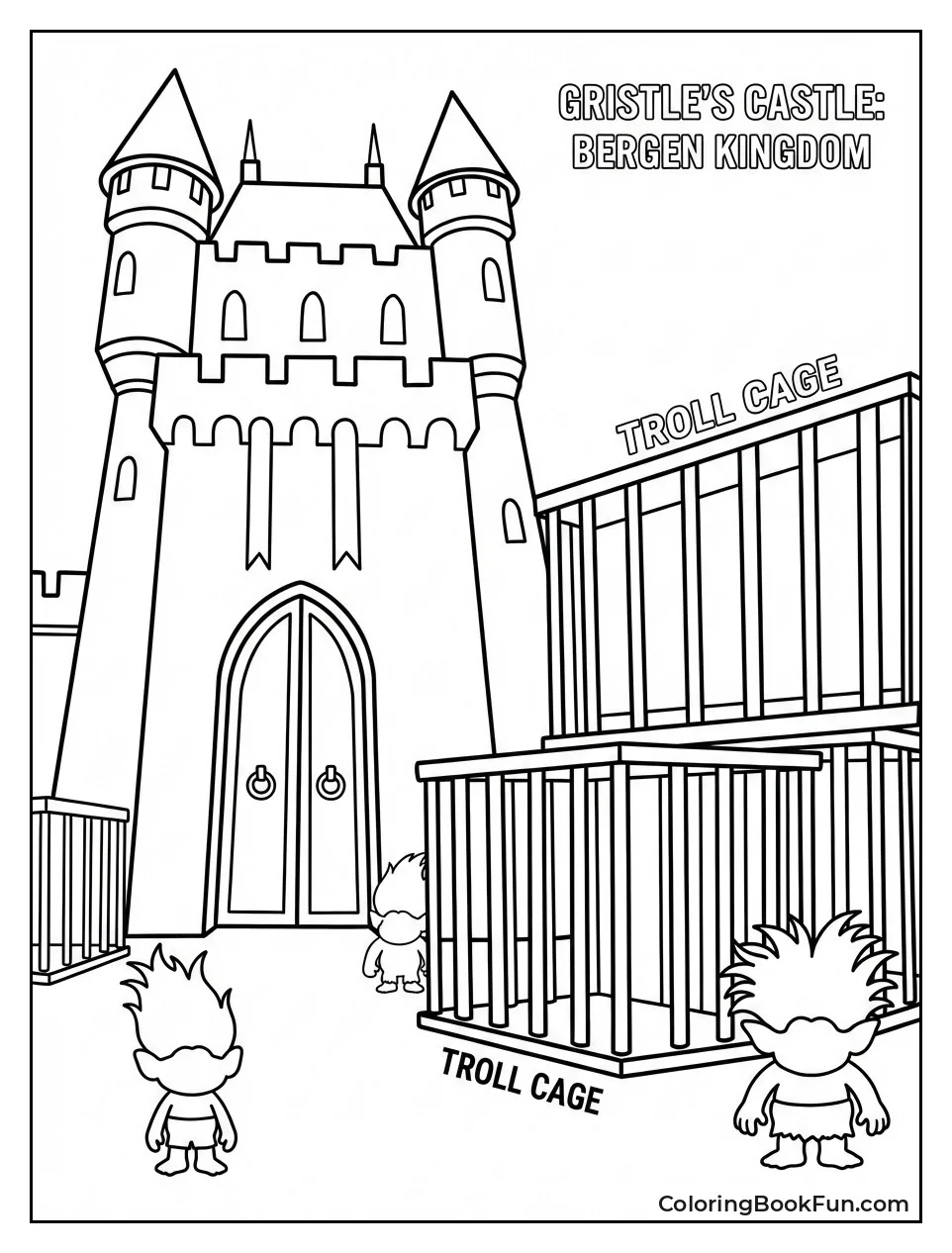 Bergen Castle Towers High