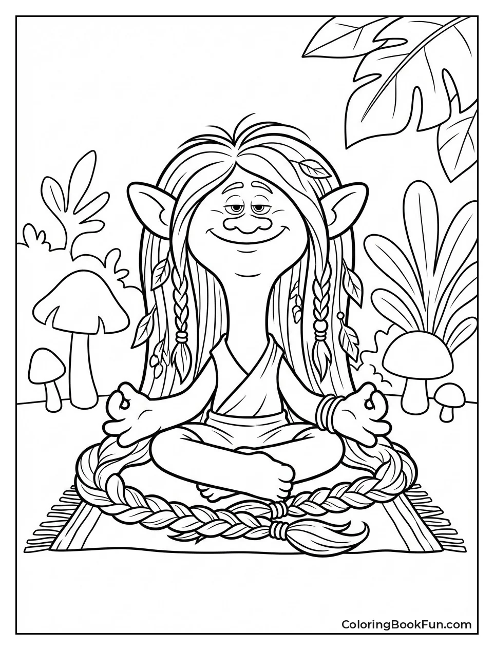 Zen Creek in Yogi Pose