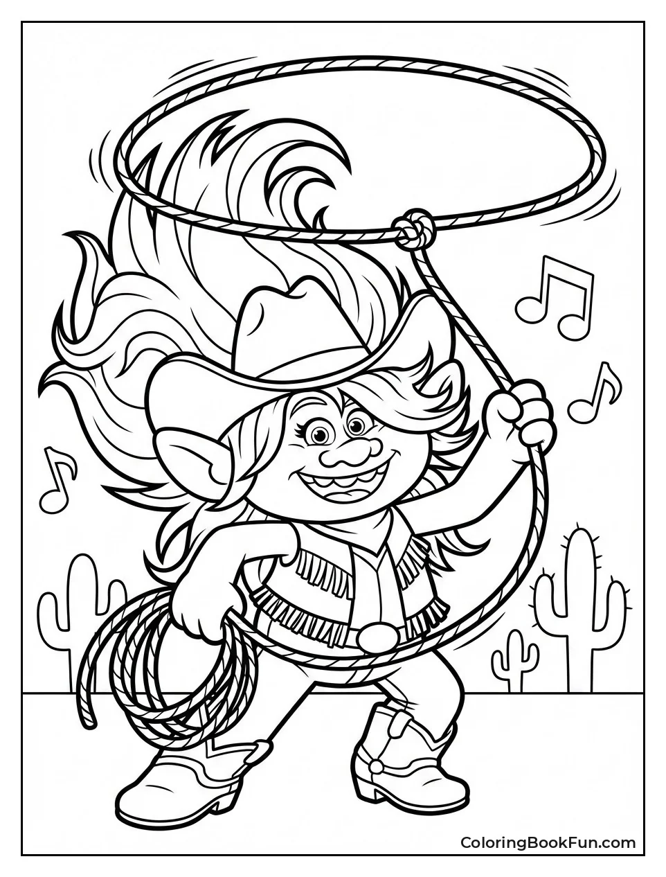 Delta Dawn Twirls Lasso