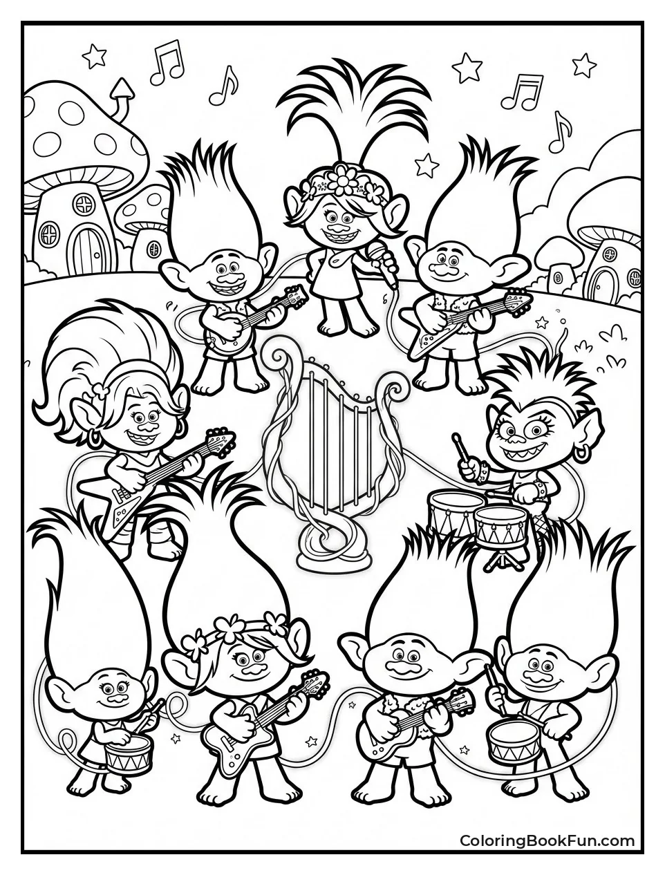 Trolls Unite in Song