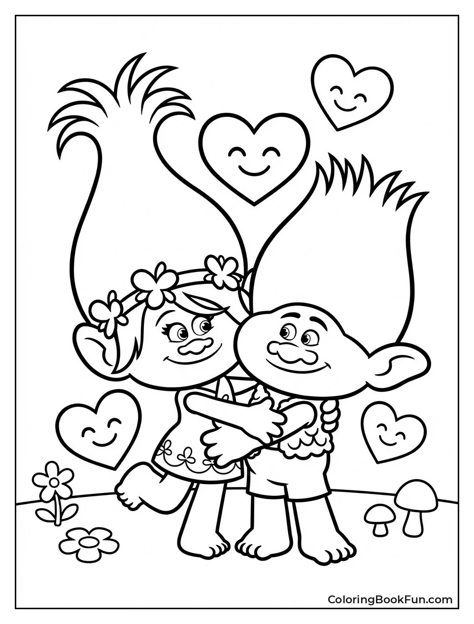 Poppy Hugs Branch Sweetly