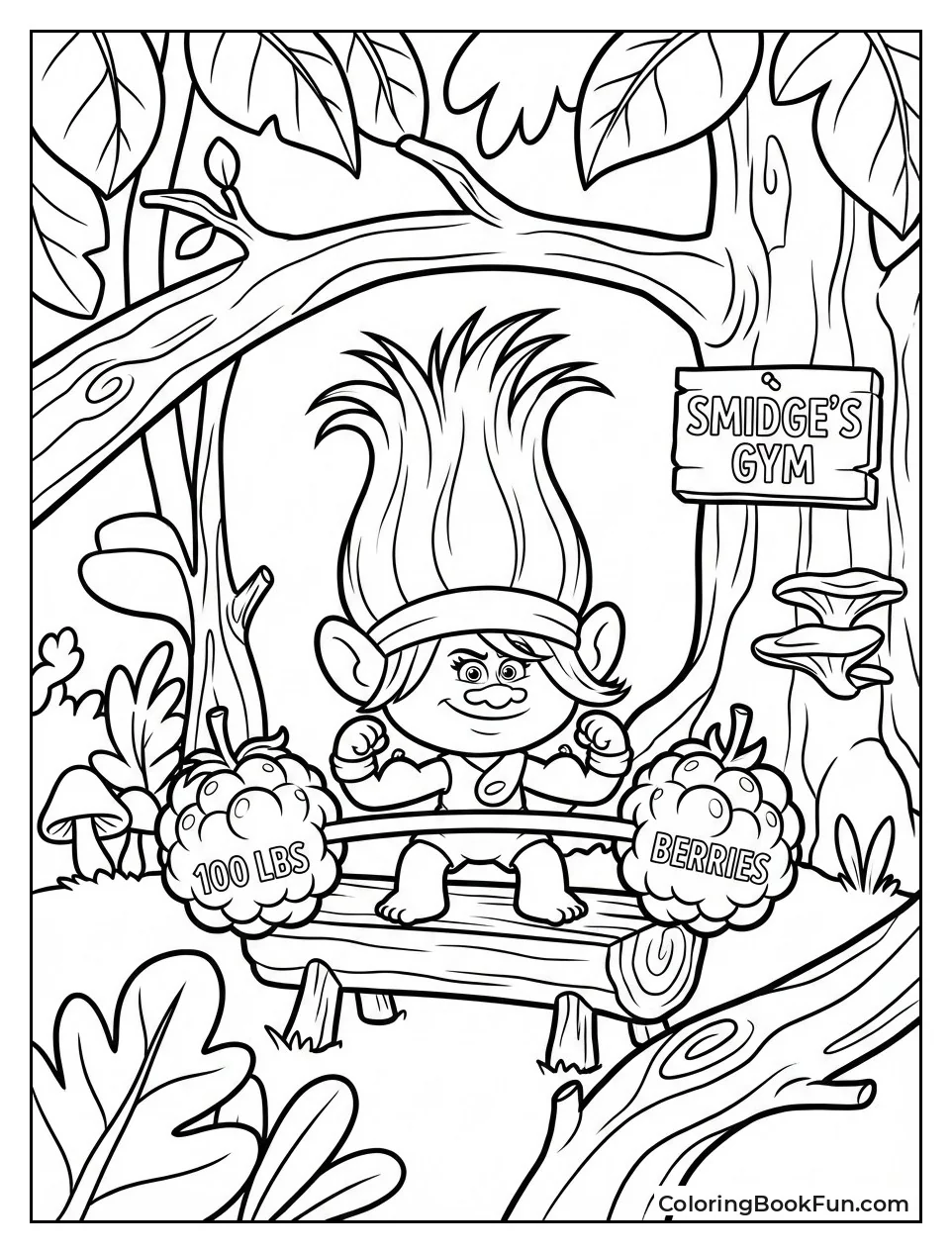 Smidge Lifts Huge Berries