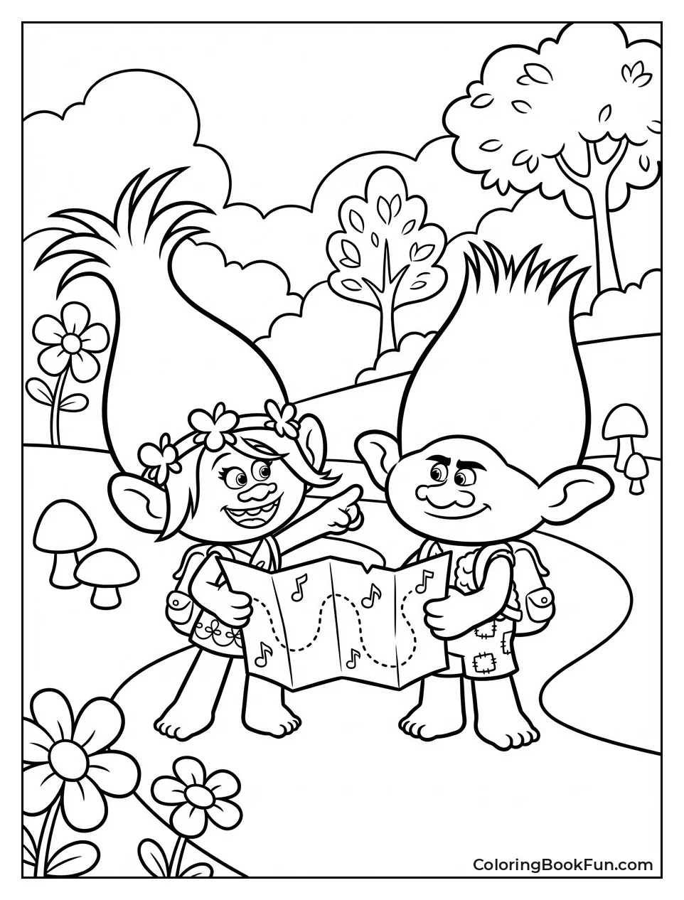 Poppy and Branch Seek Strings